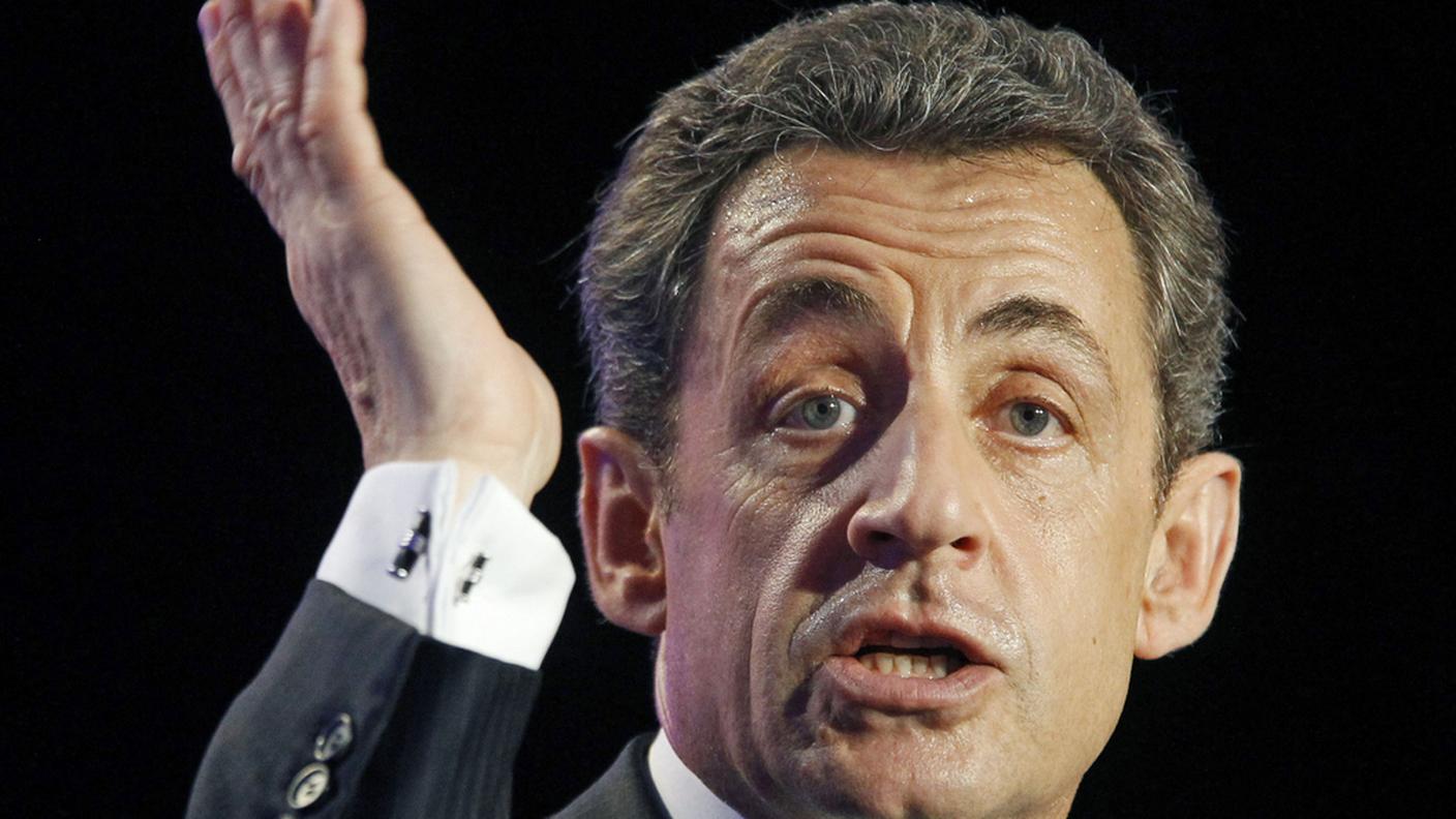 L'ex presidente francese Nicolas Sarkozy
