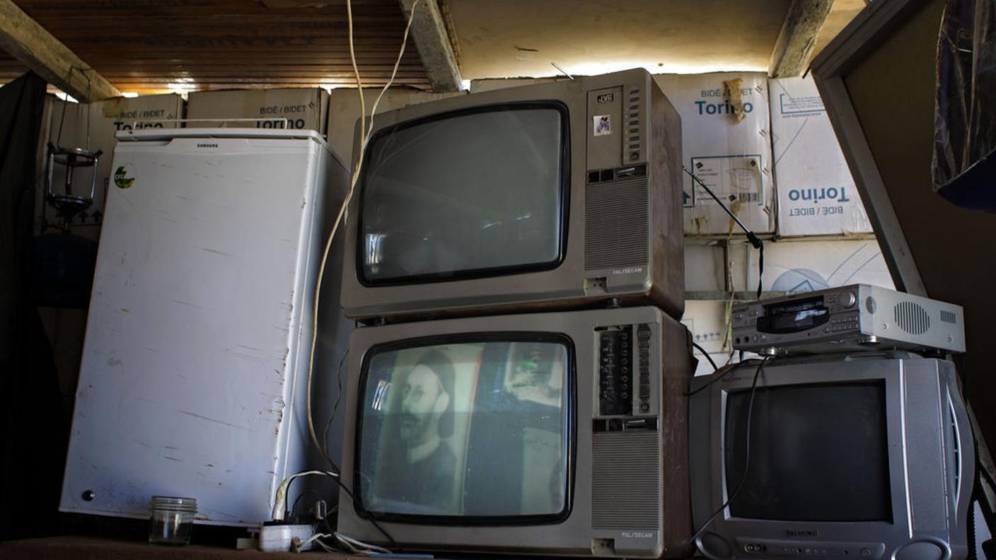re Idris Tripoli Libia immagine TV 2011 ky.JPG