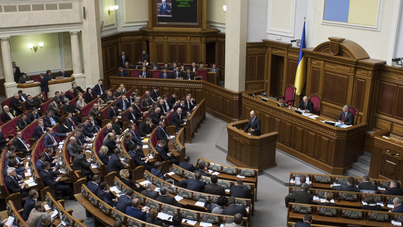 Il legislativo ucraino ha votato l'iniziativa con 262 voti a favore e zero contrari