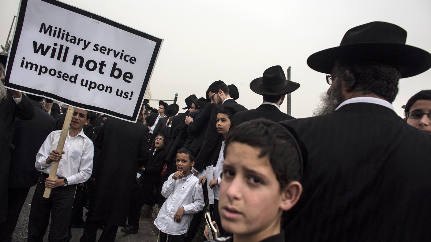 Israele ebrei ortodossi 2.3.2014 reu.jpg