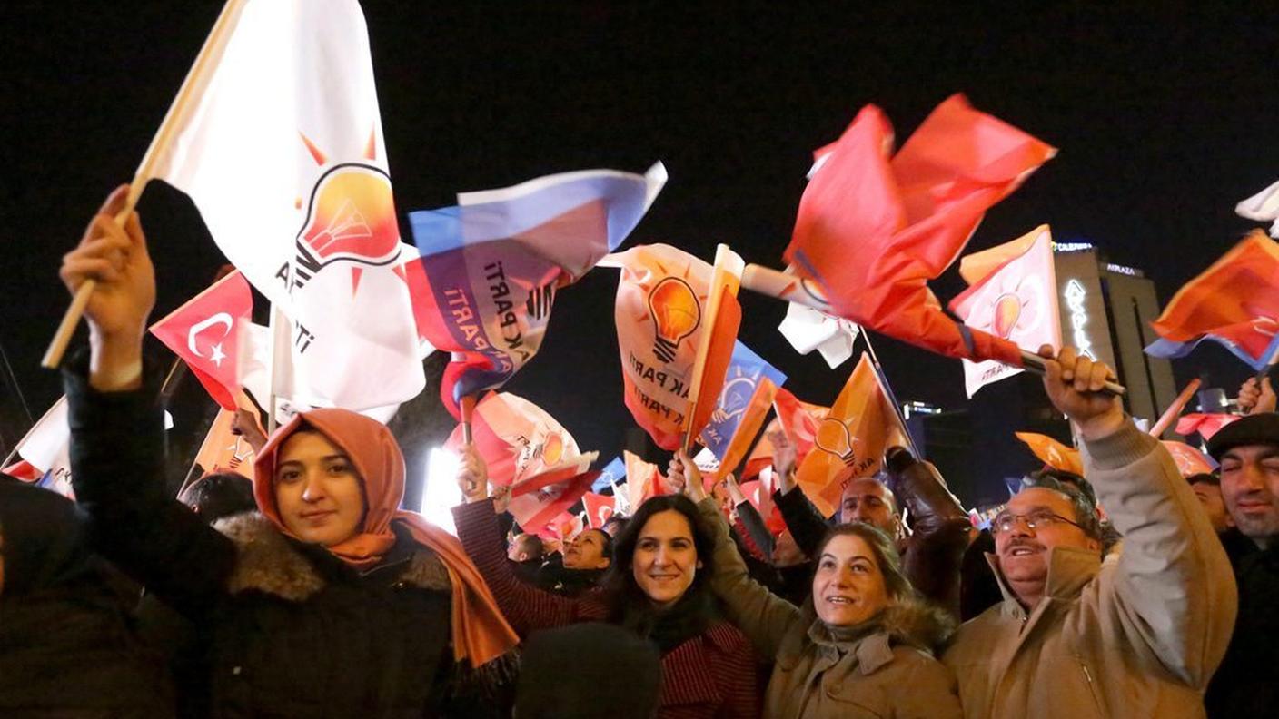 Supporter di Erdogan