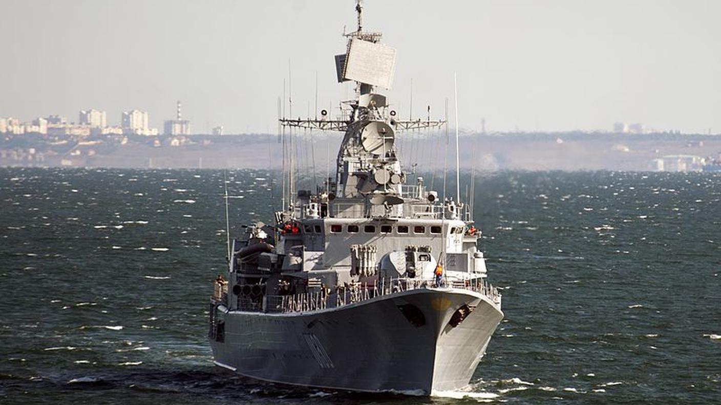 Un'unità navale della marina ucraina