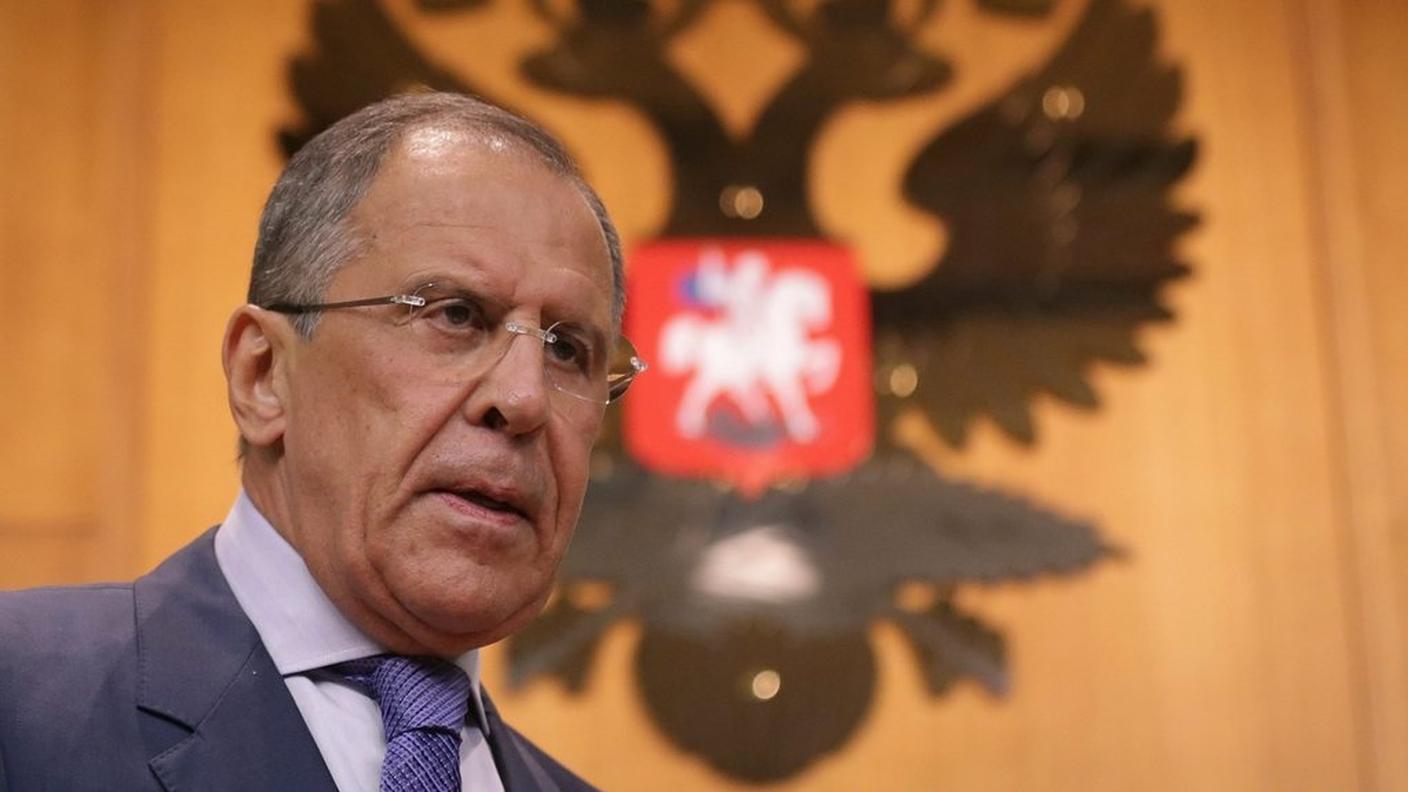 Il ministro degli esteri russo Serghiei Lavrov