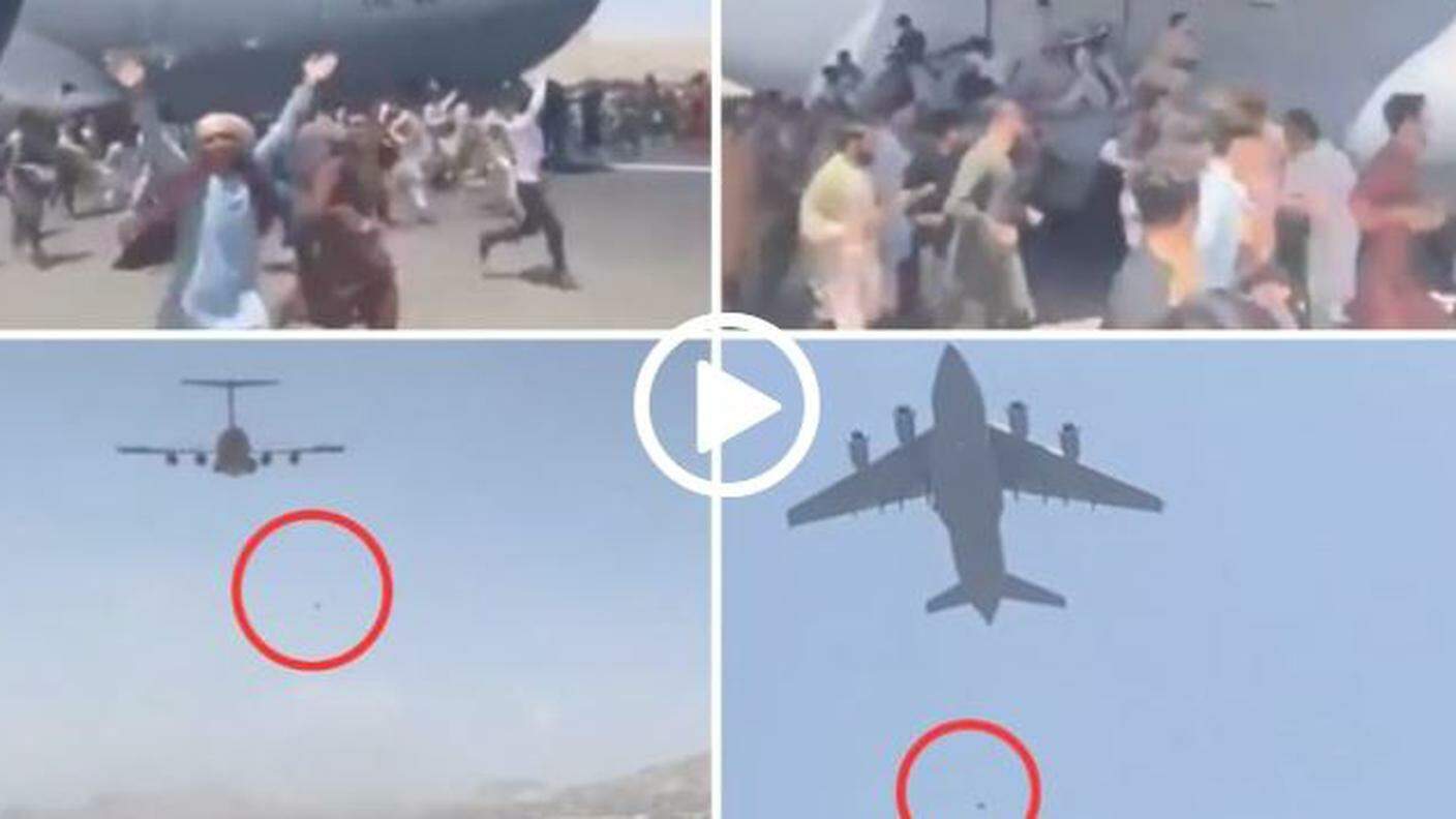Il dramma della fuga dall'aeroporto di Kabul