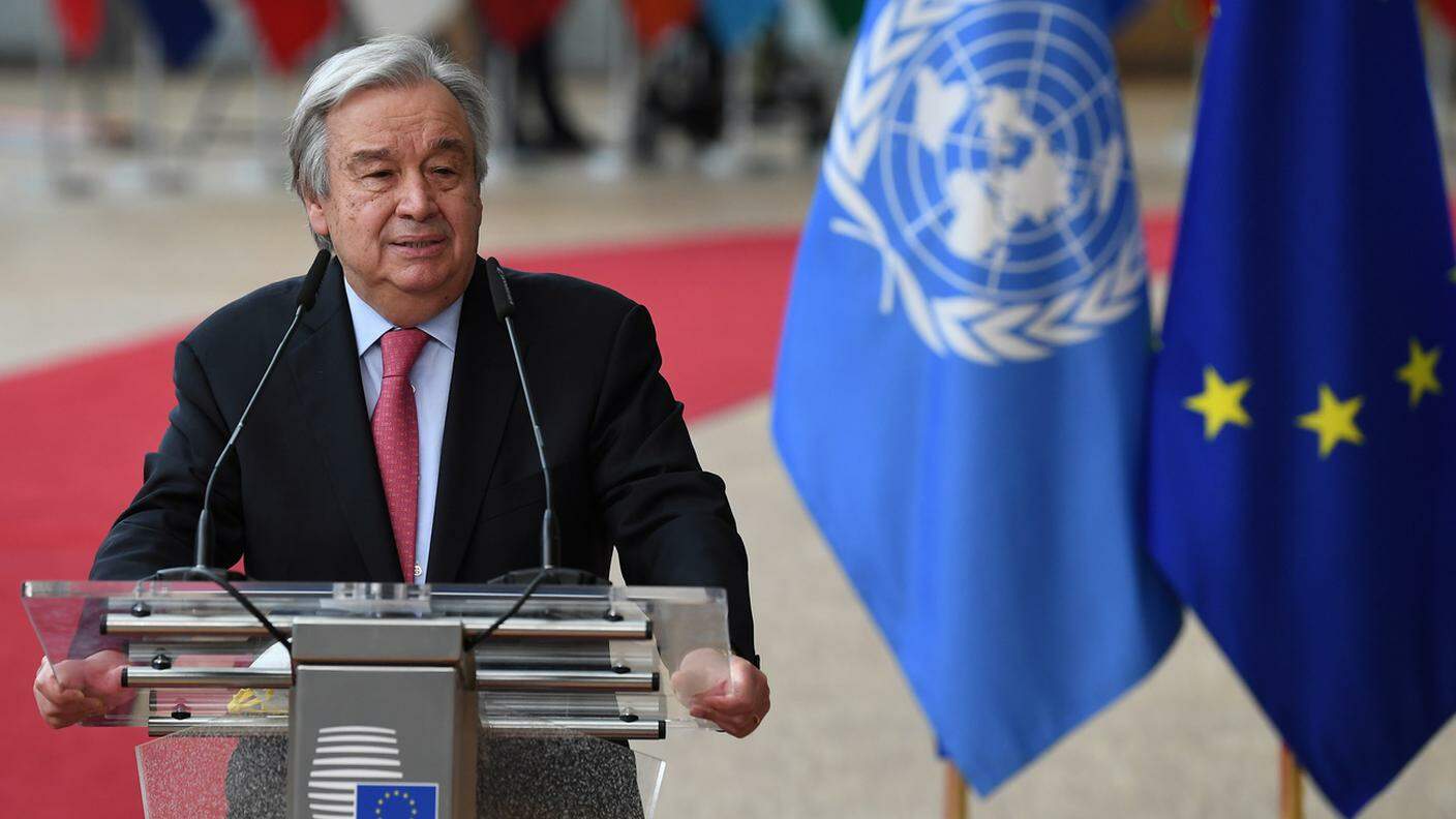 Il segretario generale dell’ONU, Antonio Guterres