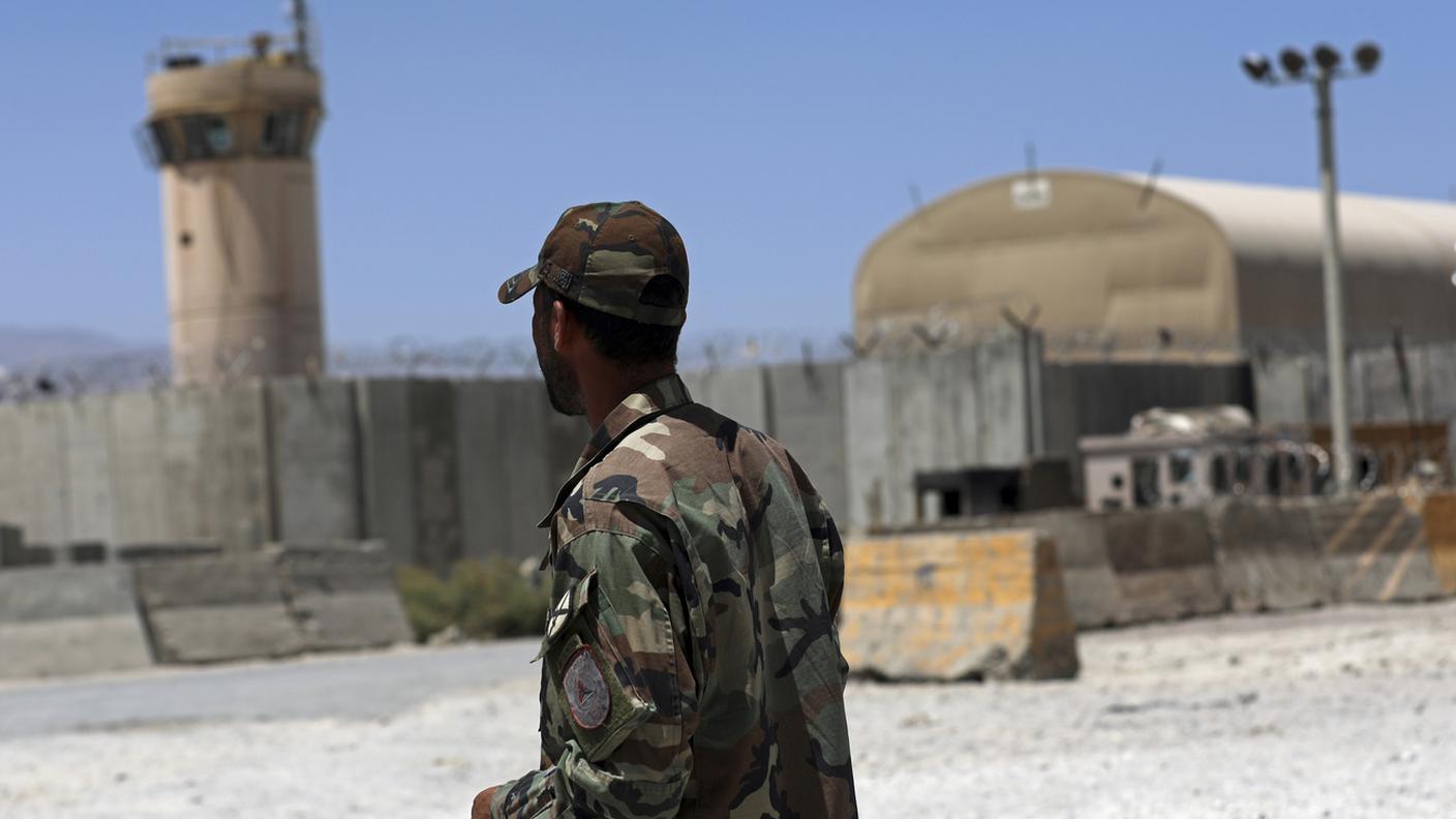 Un soldato afghano