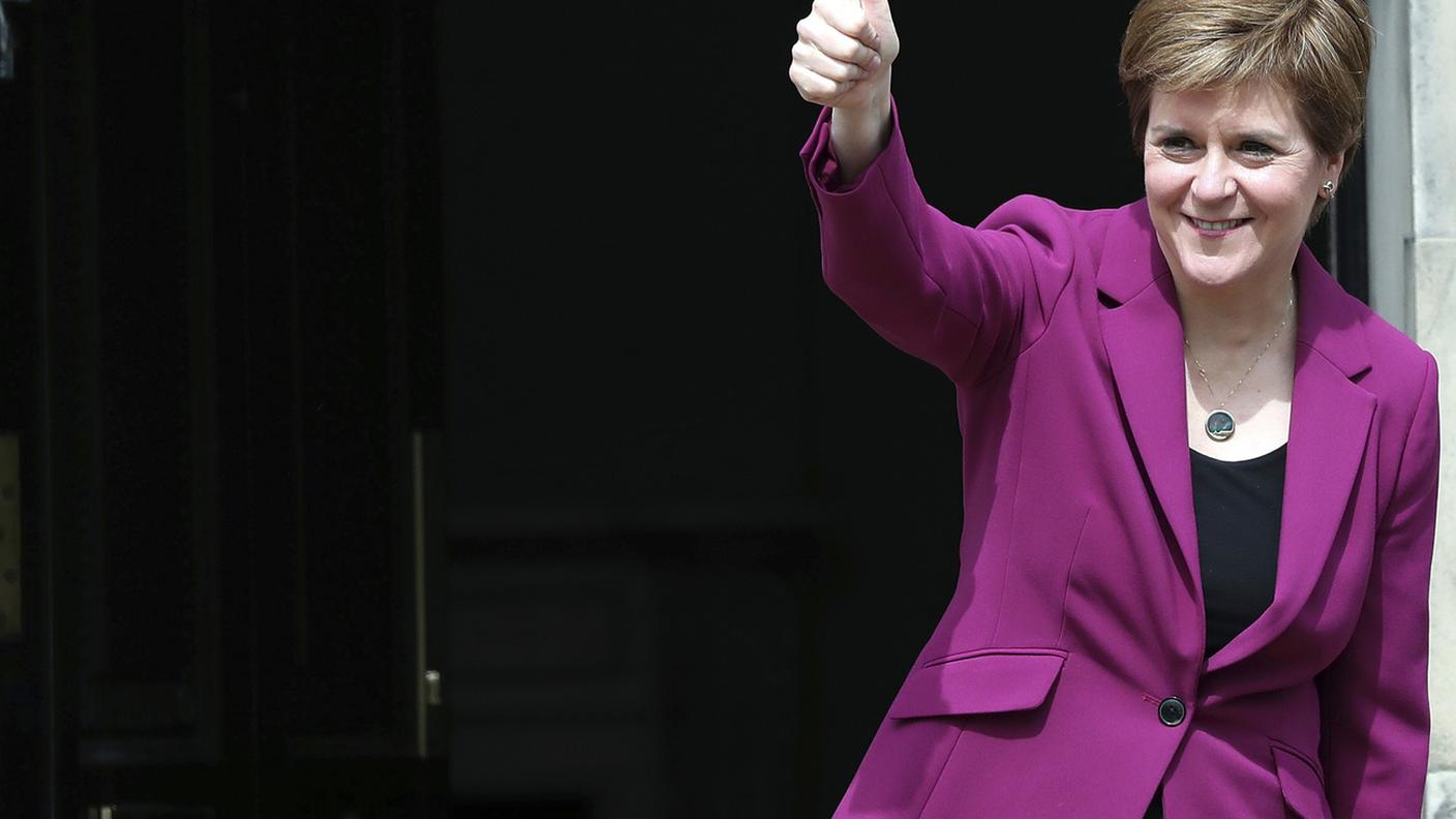La premier scozzese Nicola Sturgeon