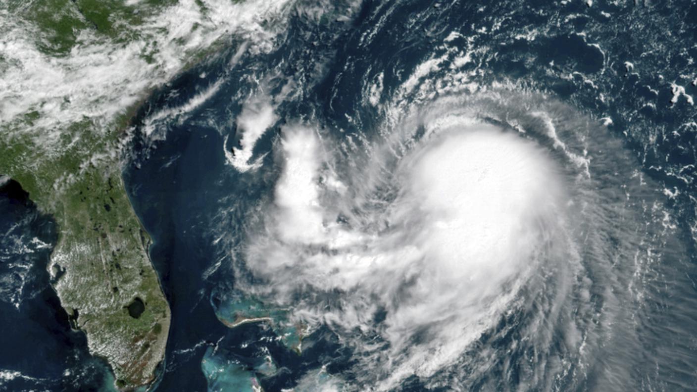 La tempesta tropicale Henri fotografata dal satellite
