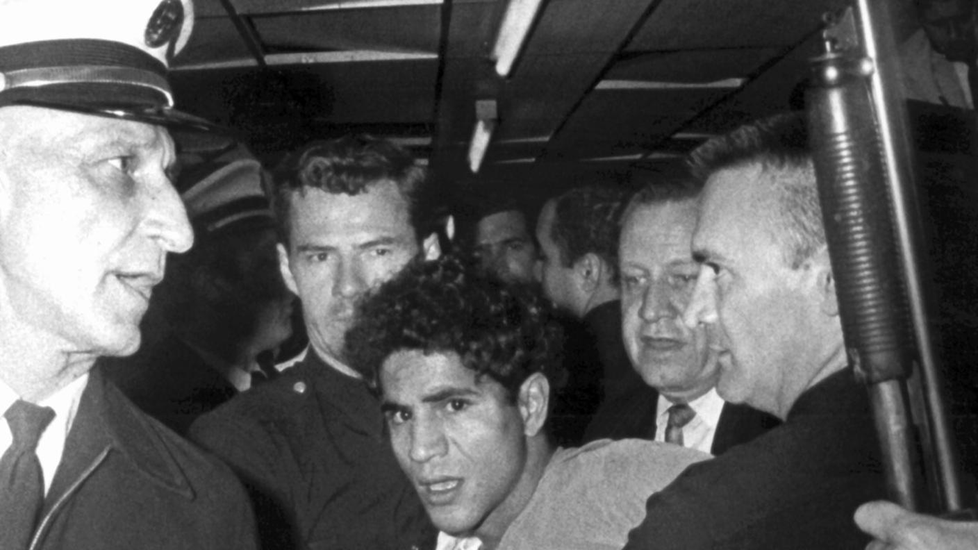 Sirhan Bishara Sirhan assassinò Robert F. Kennedy nella notte tra il 5 e il 6 giugno 1968