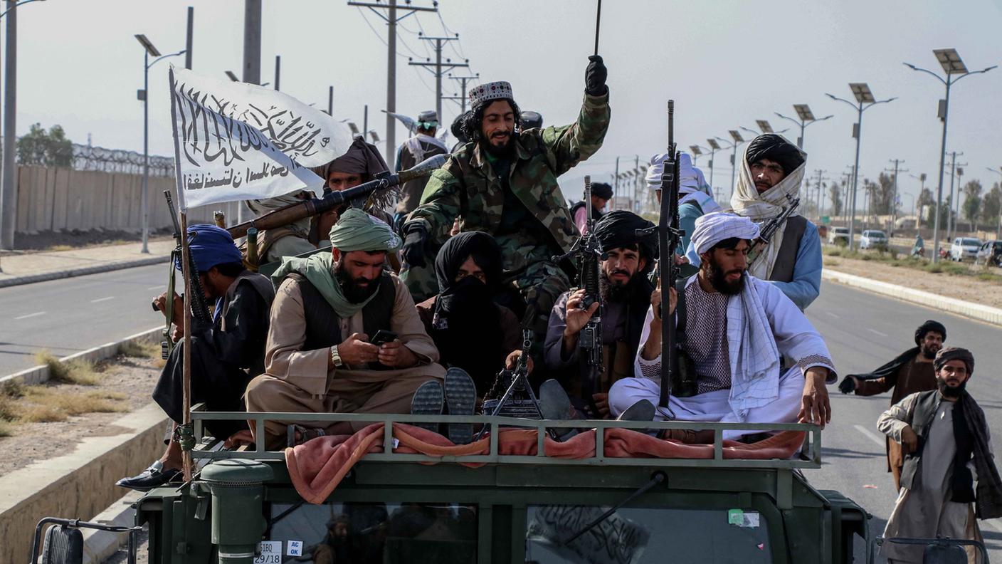 Miliziani talebani a Kandahar