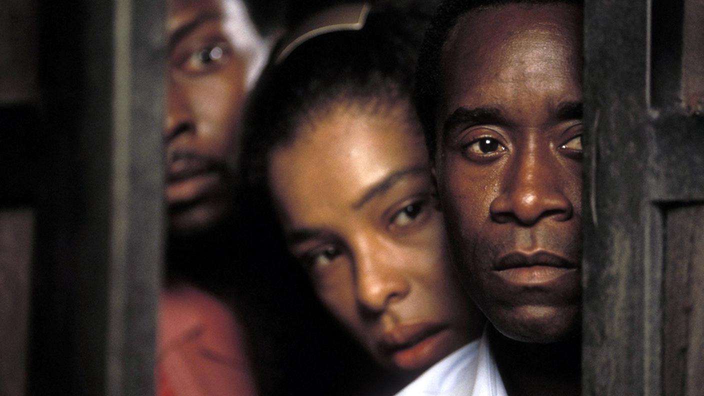 Una scena del film "Hotel Rwanda"