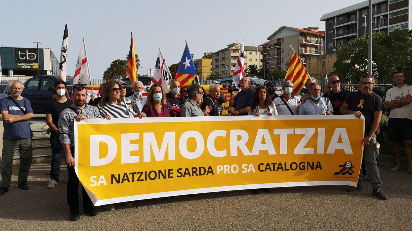 La protesta di Sassari