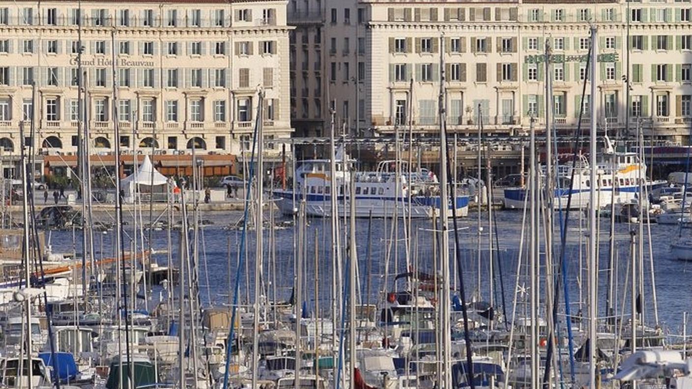 Il vecchio porto di Marsiglia