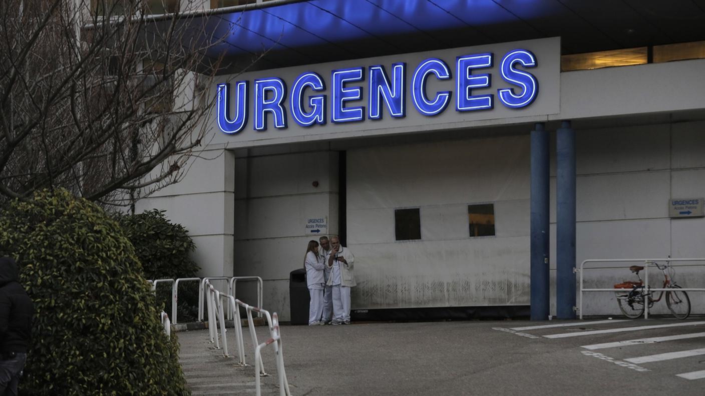 L'ospedale di Grenoble dove è stato ricoverato