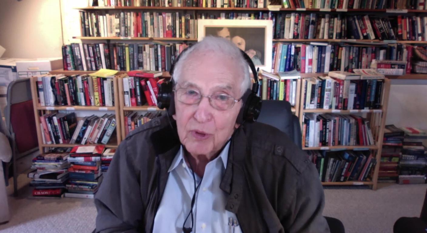 Ellsberg durante intervista via Skype con RSI