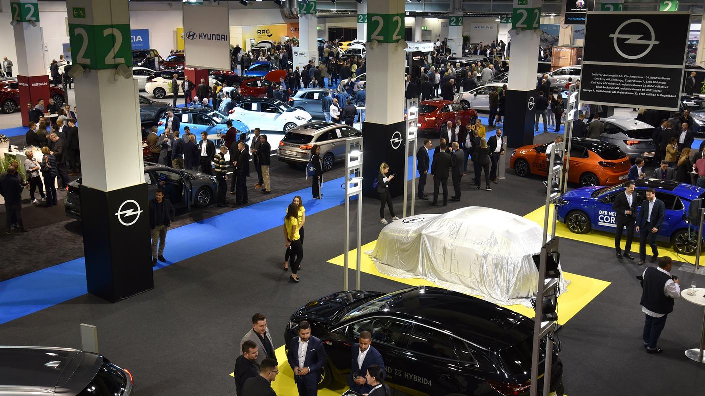 Un'immagine dell'edizione 2019 dell'Auto Zürich, che apre i battenti il 4 novembre