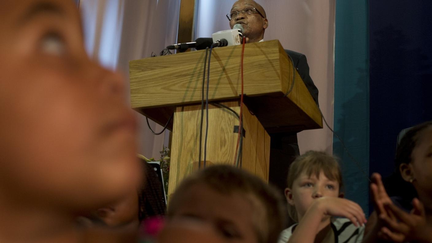 Il presidente Jacob Zuma