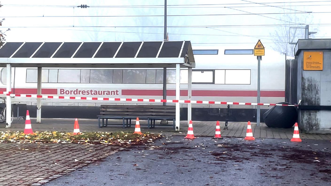 Il treno veloce tedesco a bordo del quale si è verificato l'attacco dello squilibrato