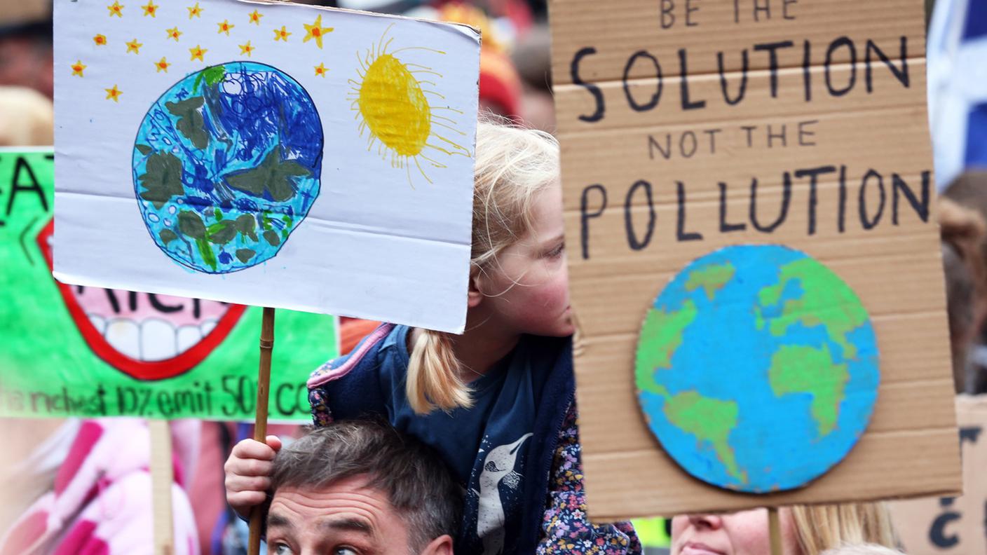 La manifestazione di Glasgow