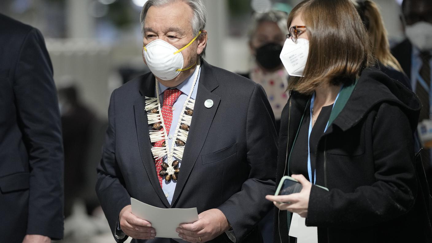 La catastrofe è ancora dietro l'angolo secondo il segretario generale dell'ONU Antonio Guterres