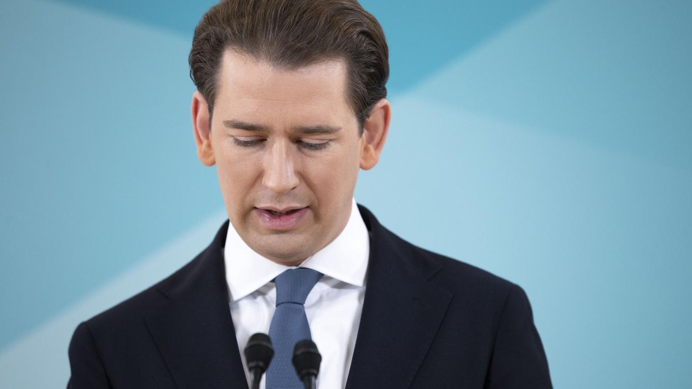 Sebastian Kurz era ancora alla guida dell'OeVP