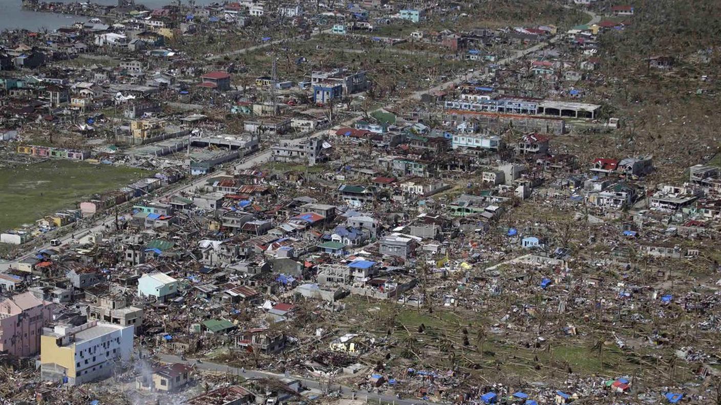 Nelle Filippine il passaggio di Haiyan ha causato un livello di distruzione mai visto prima
