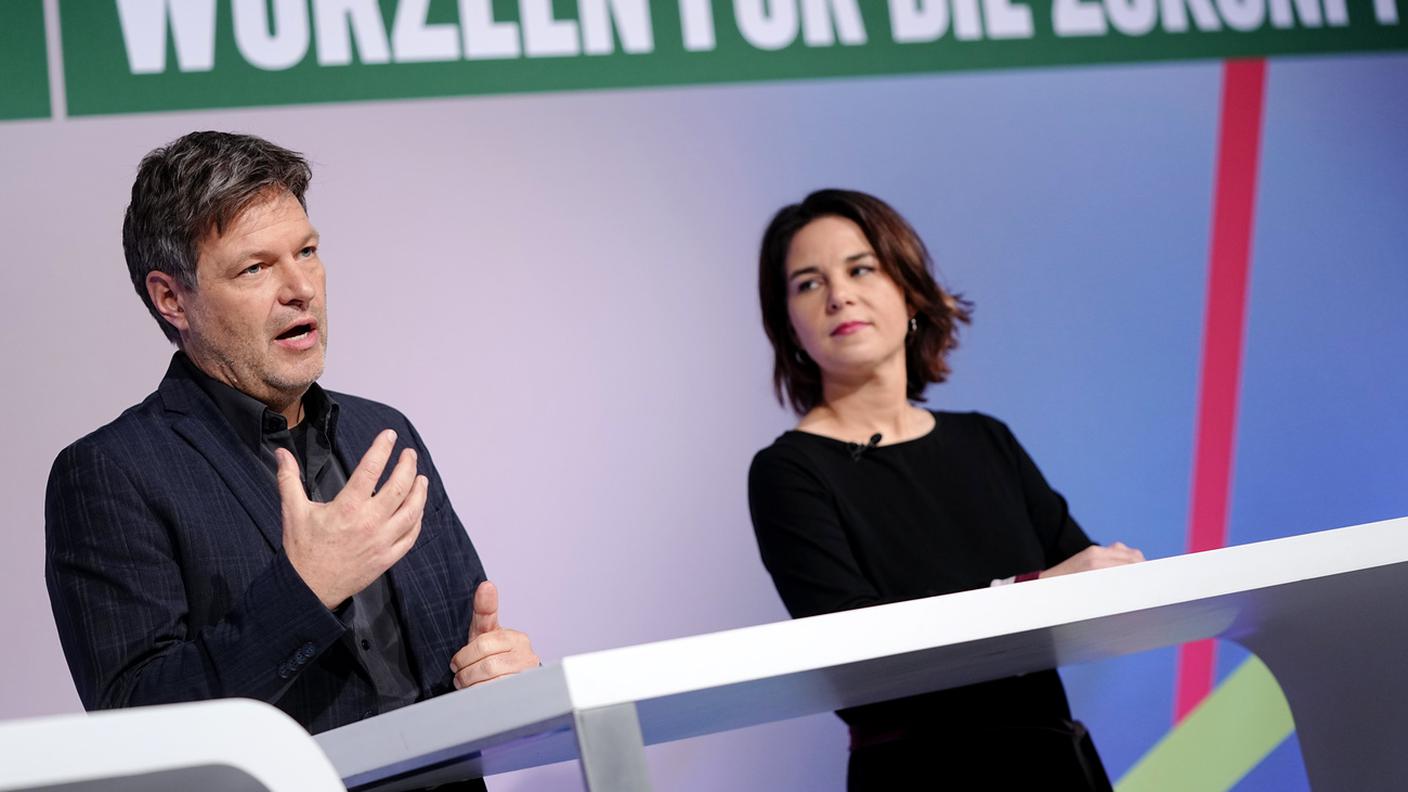 I Verdi Robert Habeck e Annalena Baerbock