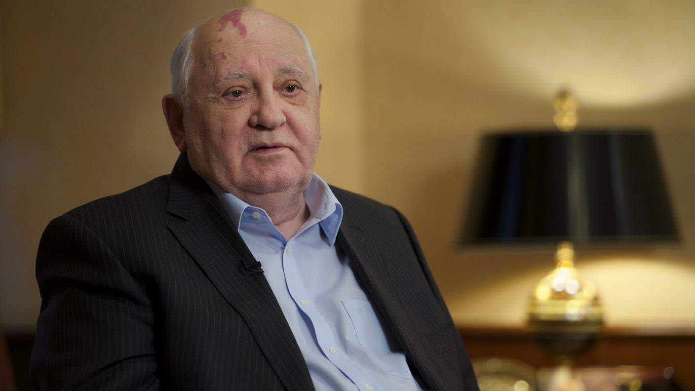 Mikhail Gorbaciov in una foto del 2016. Oggi ha 90 anni