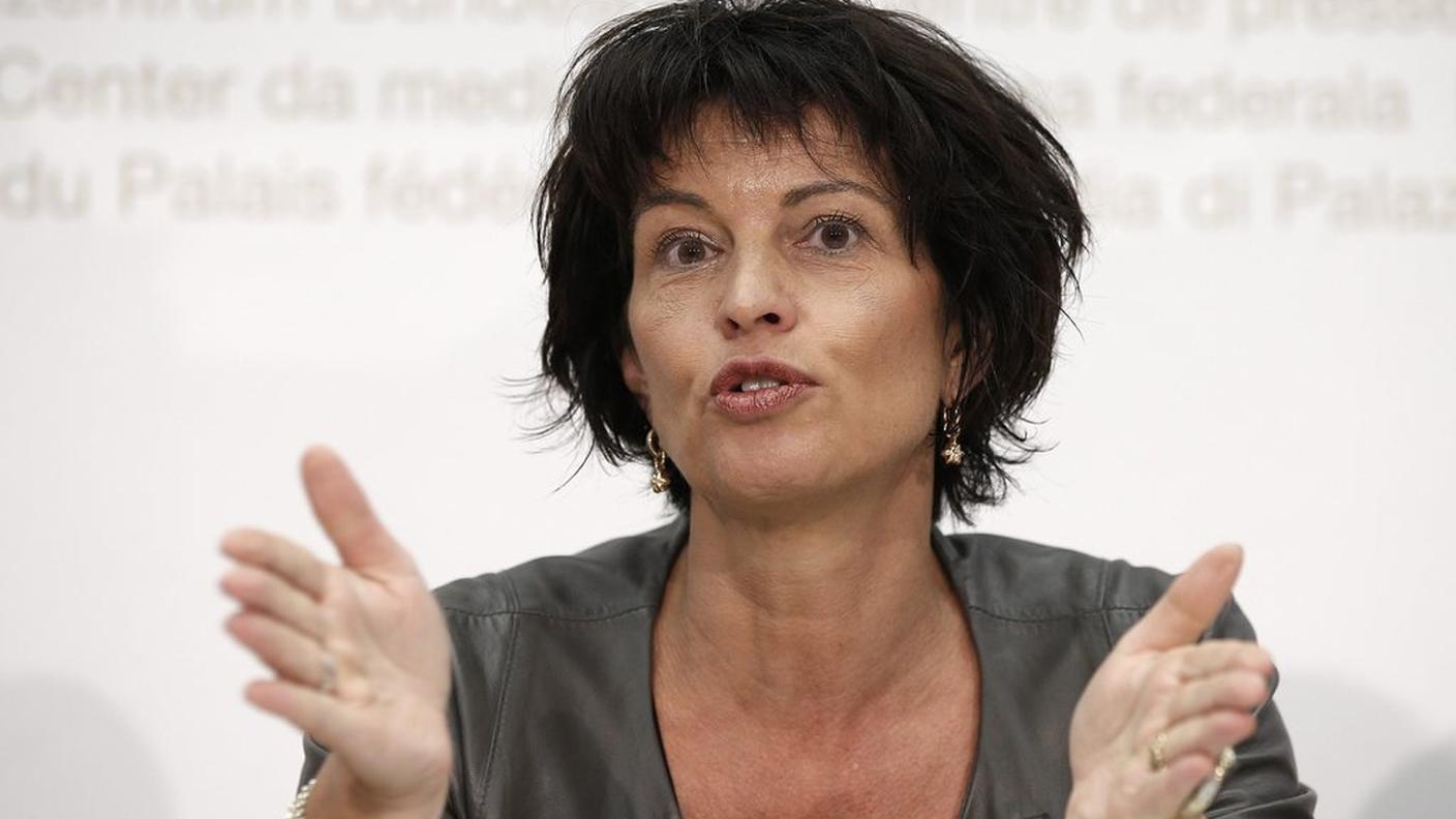 Doris Leuthard ha rivolto il suo appello