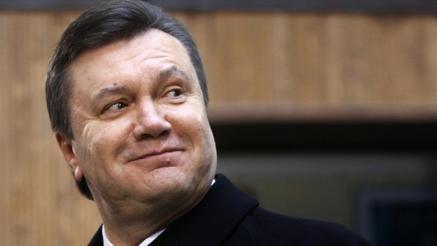 Il presidente ucraino Viktor Ianukovich, notoriamente filorusso