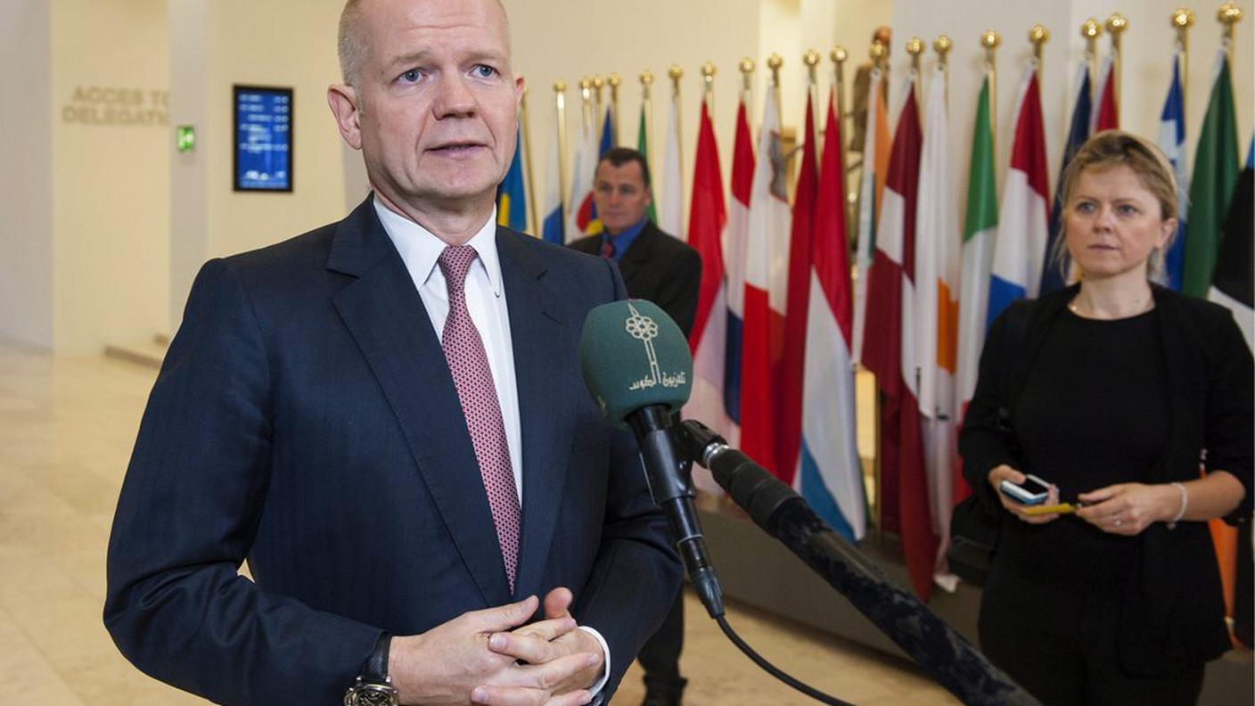 Il ministro degli Esteri britannico William Hague