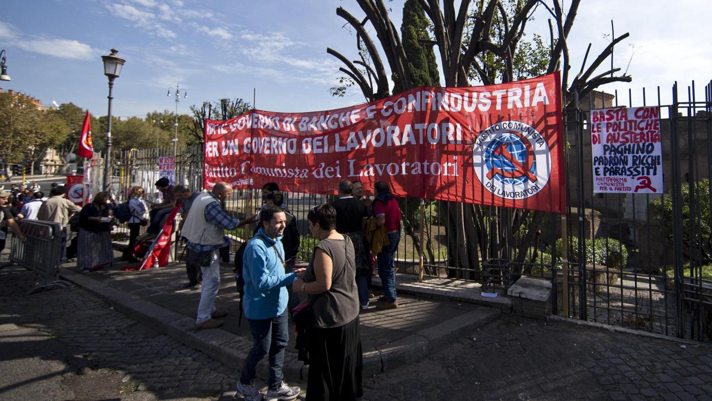 manifestazioni roma3 19.10.13 ansa.jpg