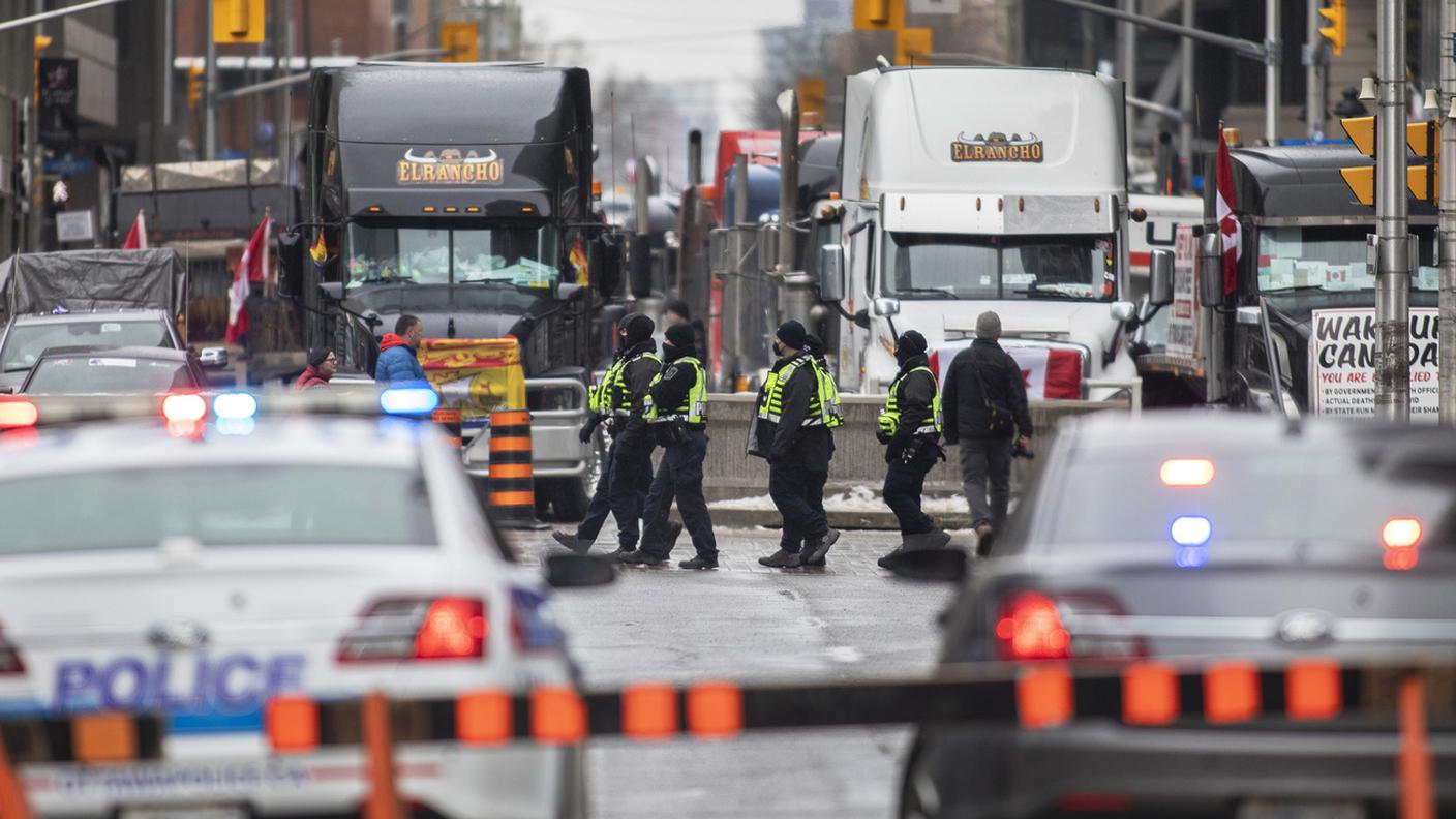 La protesta a Ottawa