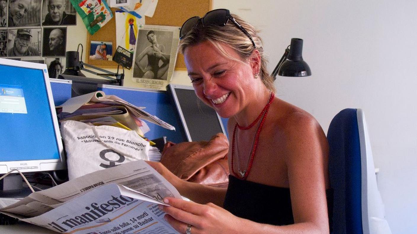 La giornalista, cronista parlamentare de Il Manifesto
