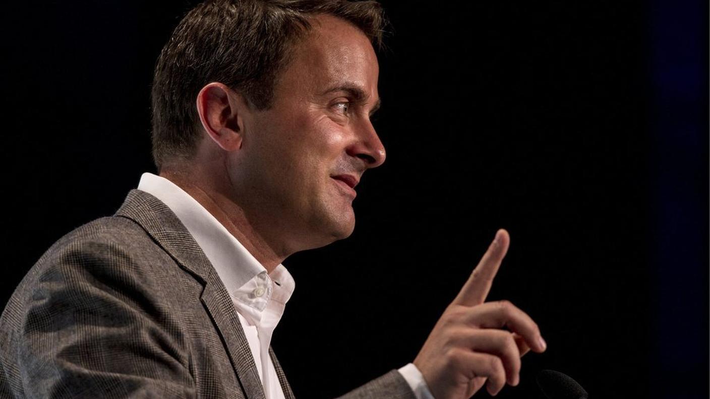 Il leader liberale Xavier Bettel