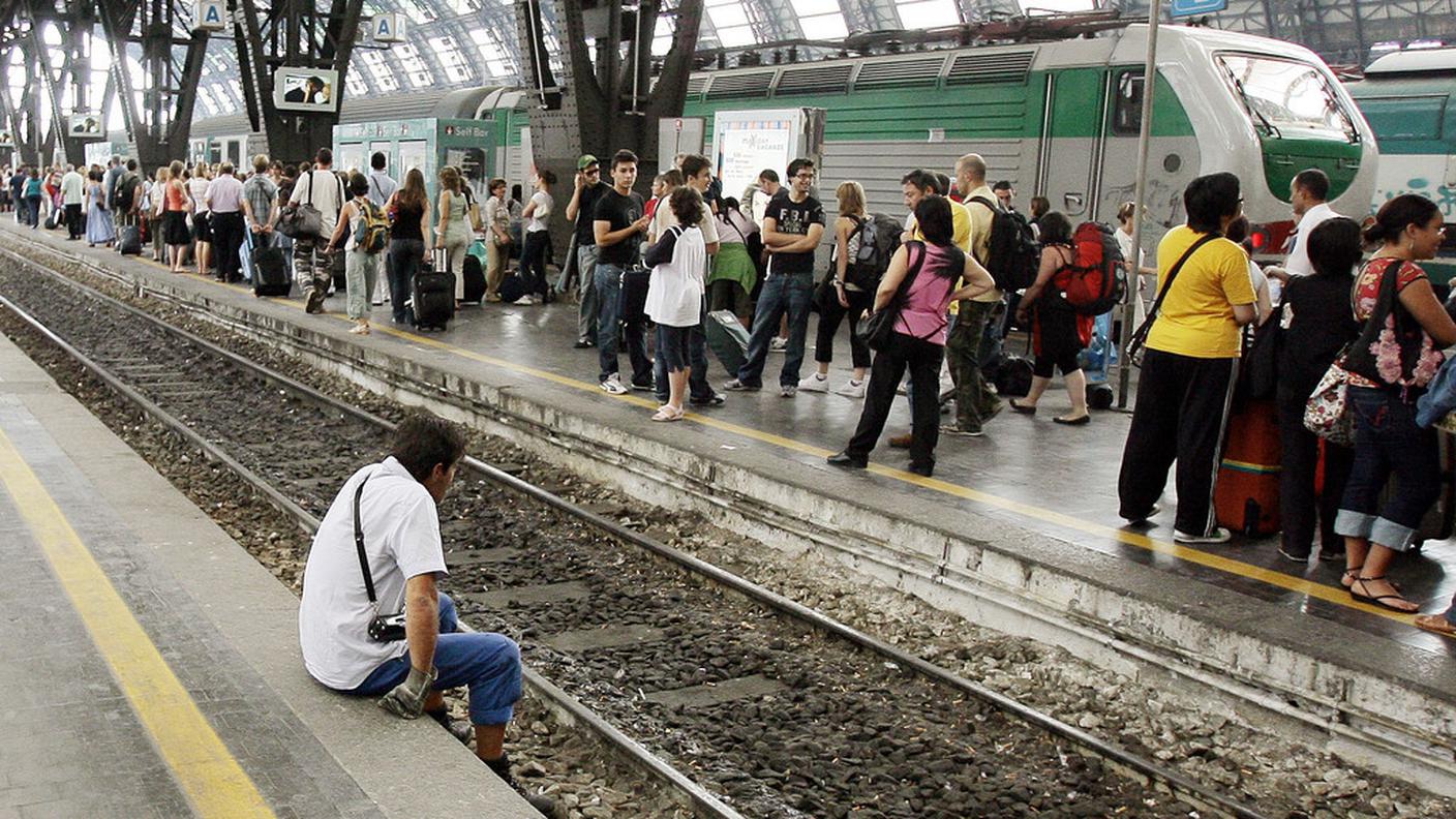 La stazione di Milano centrale