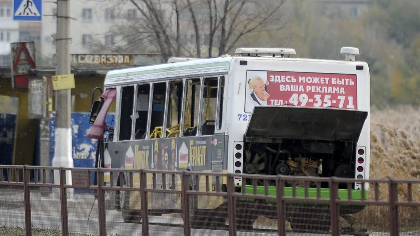 L'autobus obiettivo dell'attentato