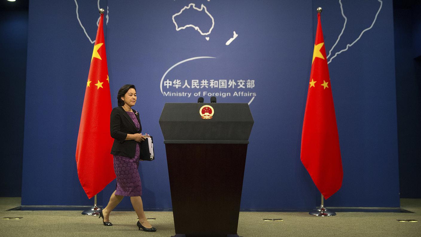 La portavoce diplomatica cinese Hua Chunying