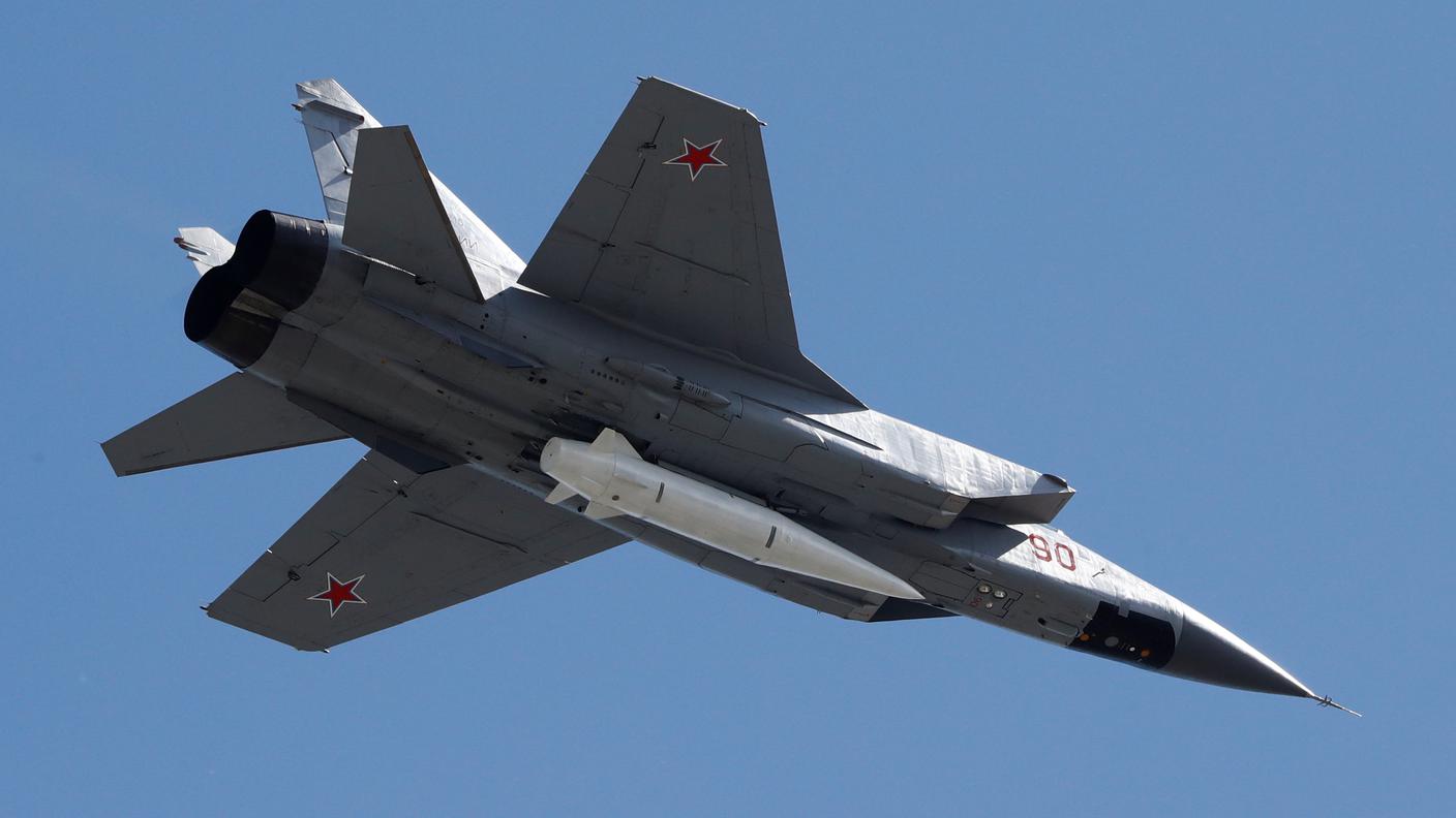 Questi missili fanno parte delle dotazioni dei caccia russi Mig-31