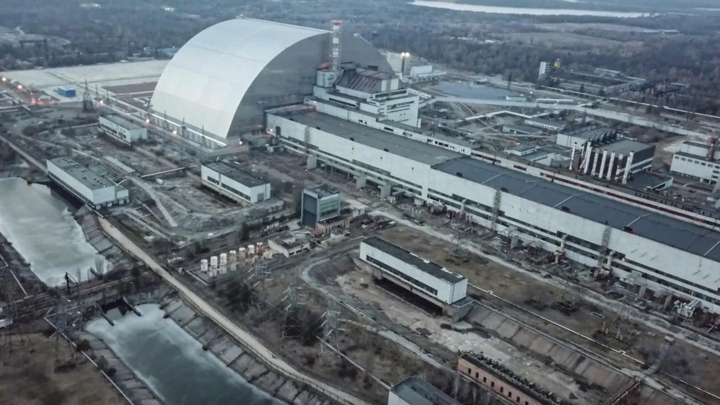 L'area della centrale di Chernobyl