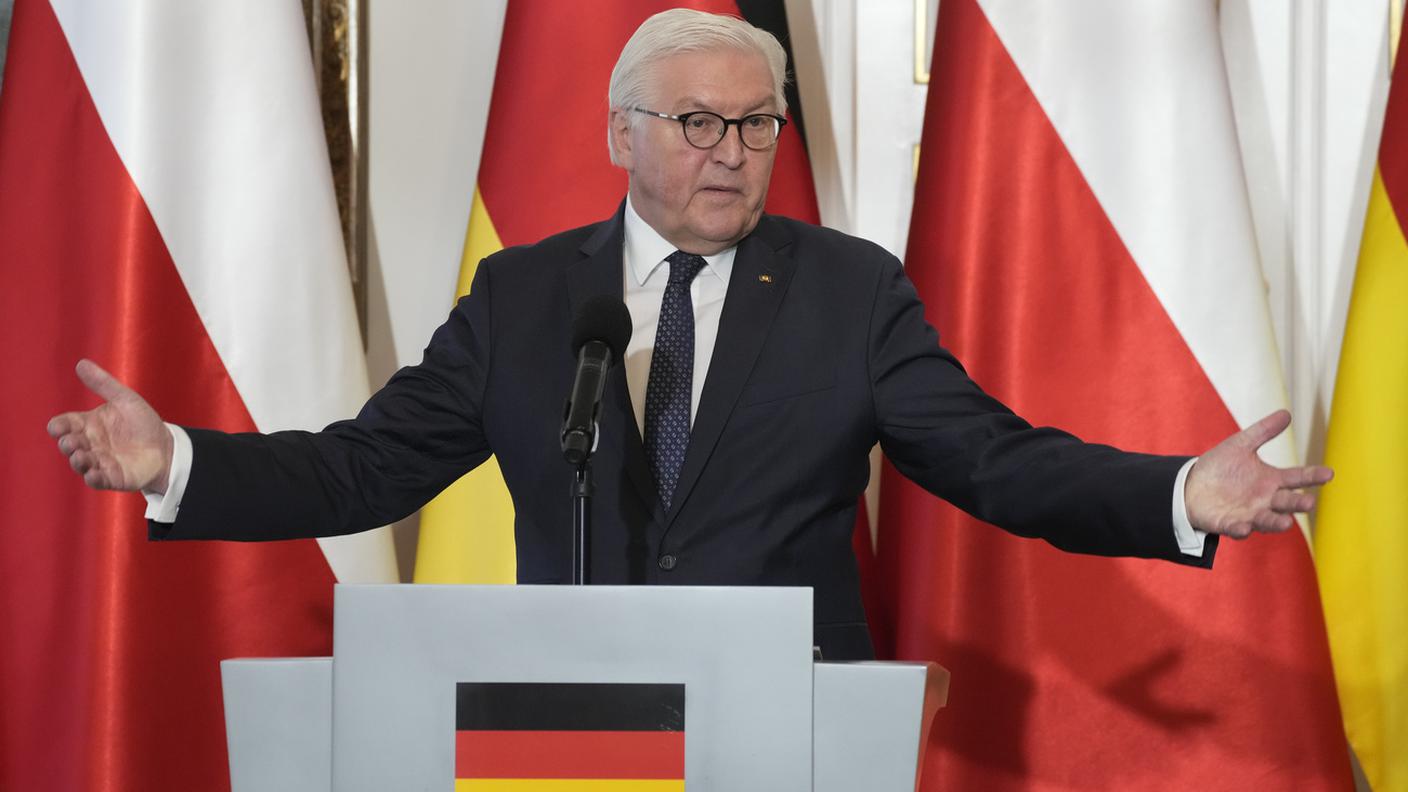 Il presidente tedesco Frank-Walter Steinmeier