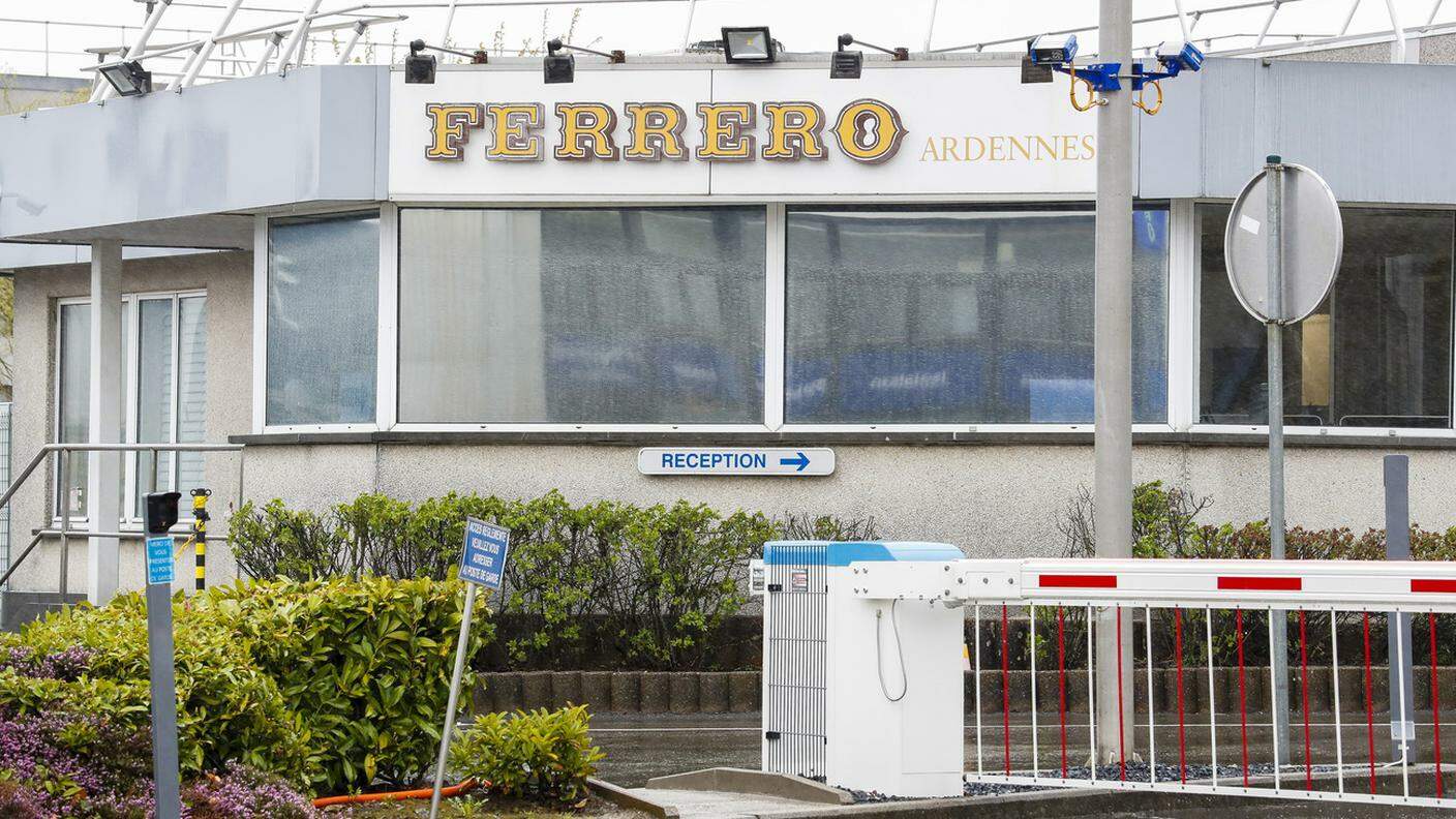Lo stabilimento Ferrero di Arlon, sospettato di essere all'origine di oltre 100 casi riscontrati in diversi Paesi europei