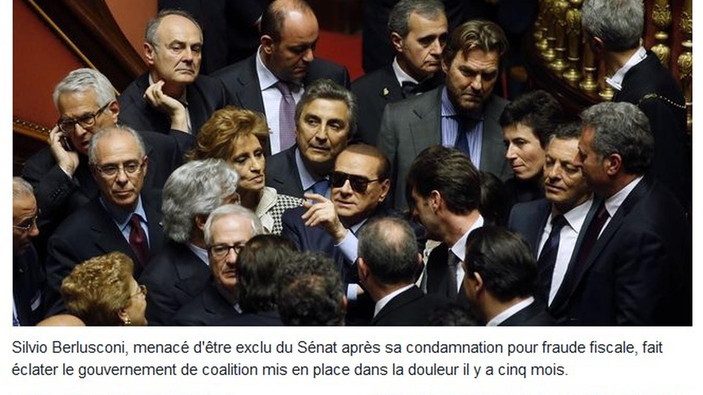 Sul francese Le monde