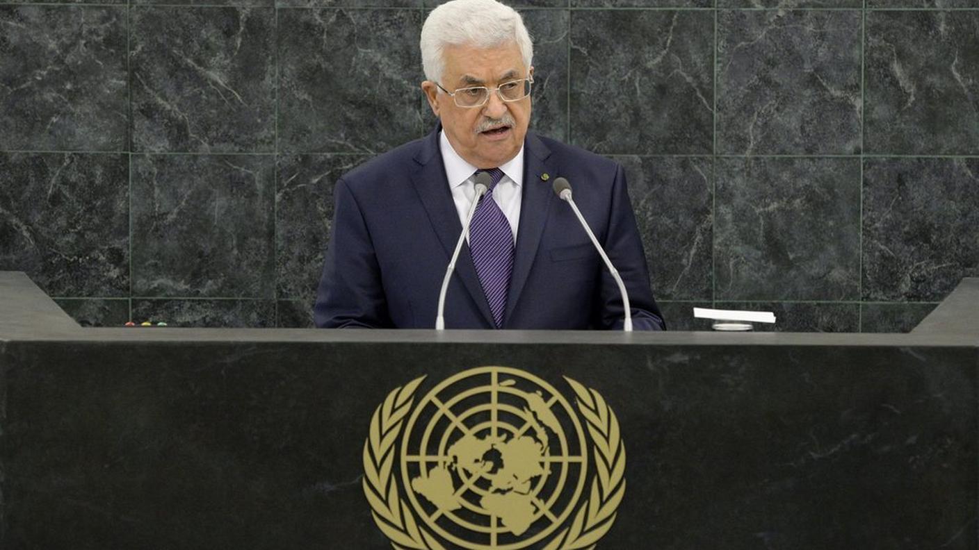 Il presidente palestinese sulla tribuna newyorchese