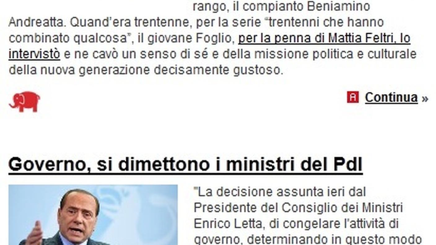 Qui Il foglio