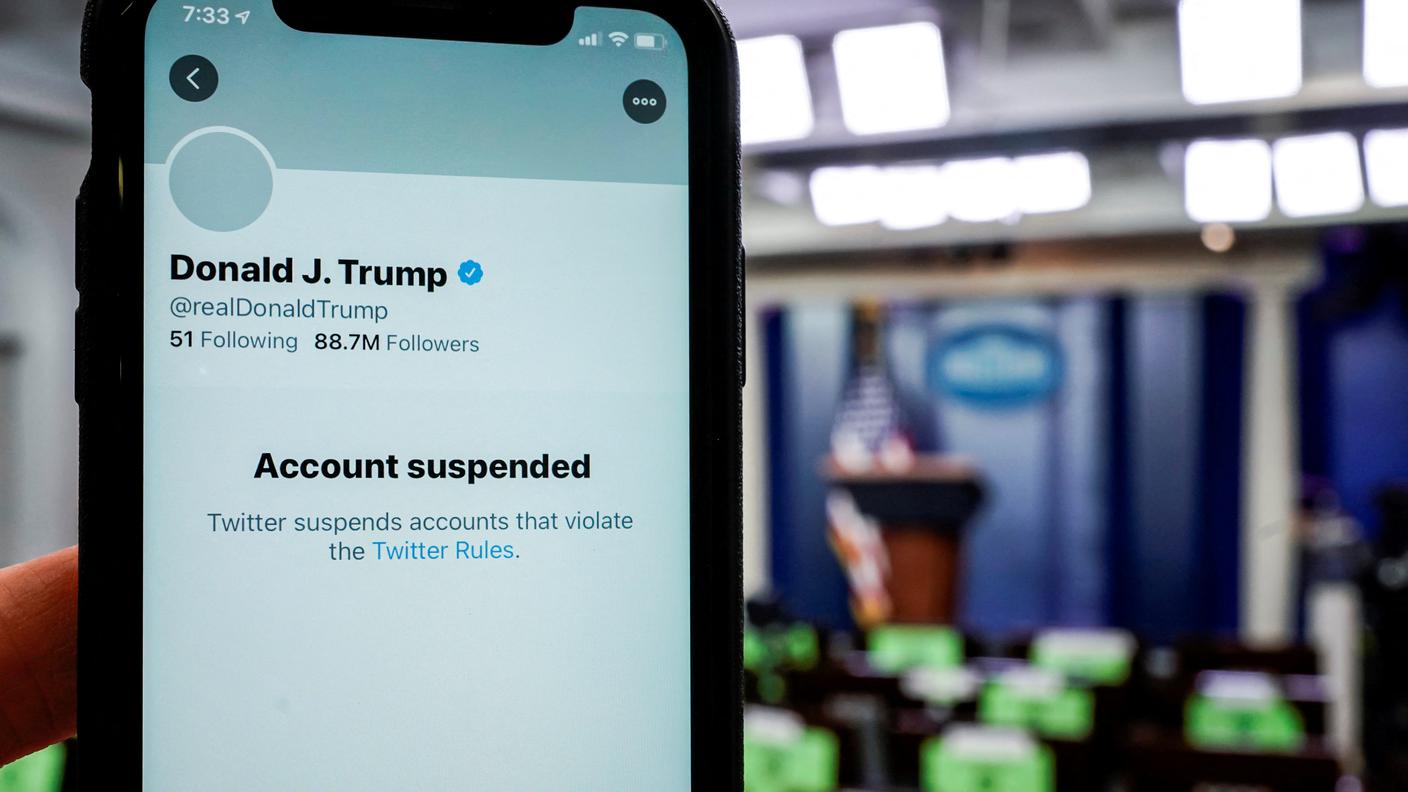 Account sospeso dal gennaio 2021