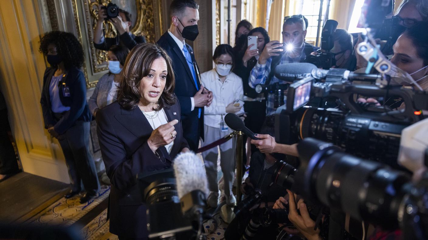 Non è stato difeso il diritto delle donne di decidere del proprio corpo, ha detto Kamala Harris