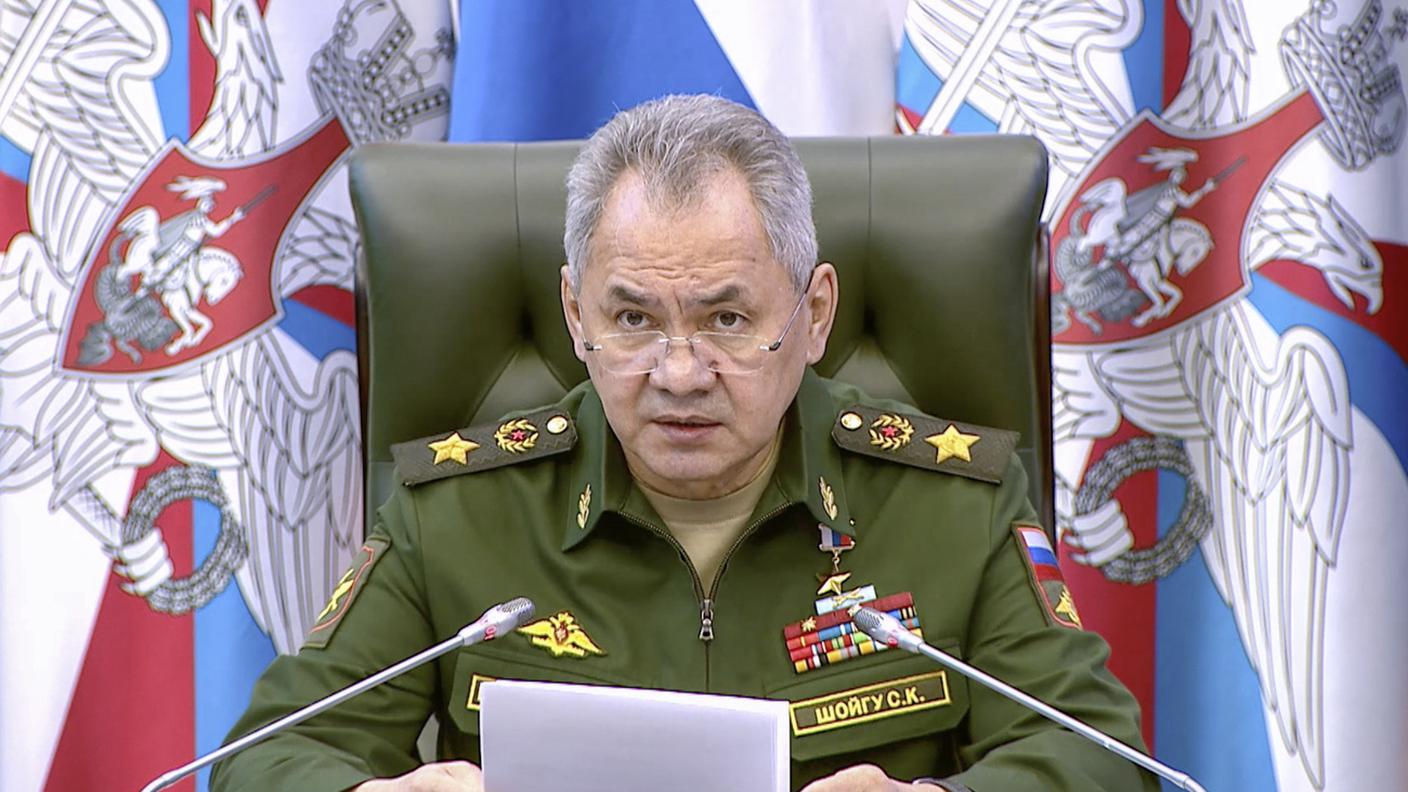 Ad annunciare la decisione di Mosca è stato oggi il ministro della difesa Sergei Shoigu