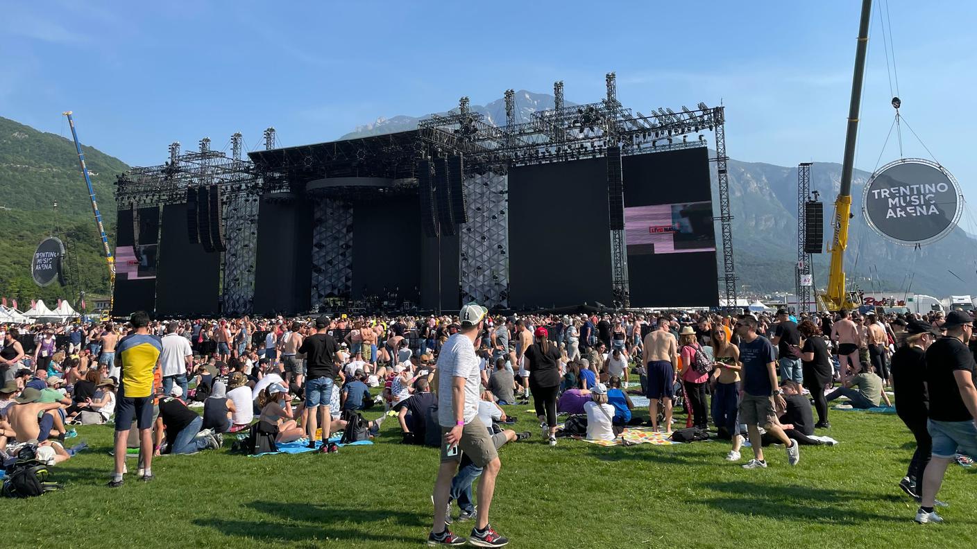 Grande attesa per Vasco Rossi a Trento