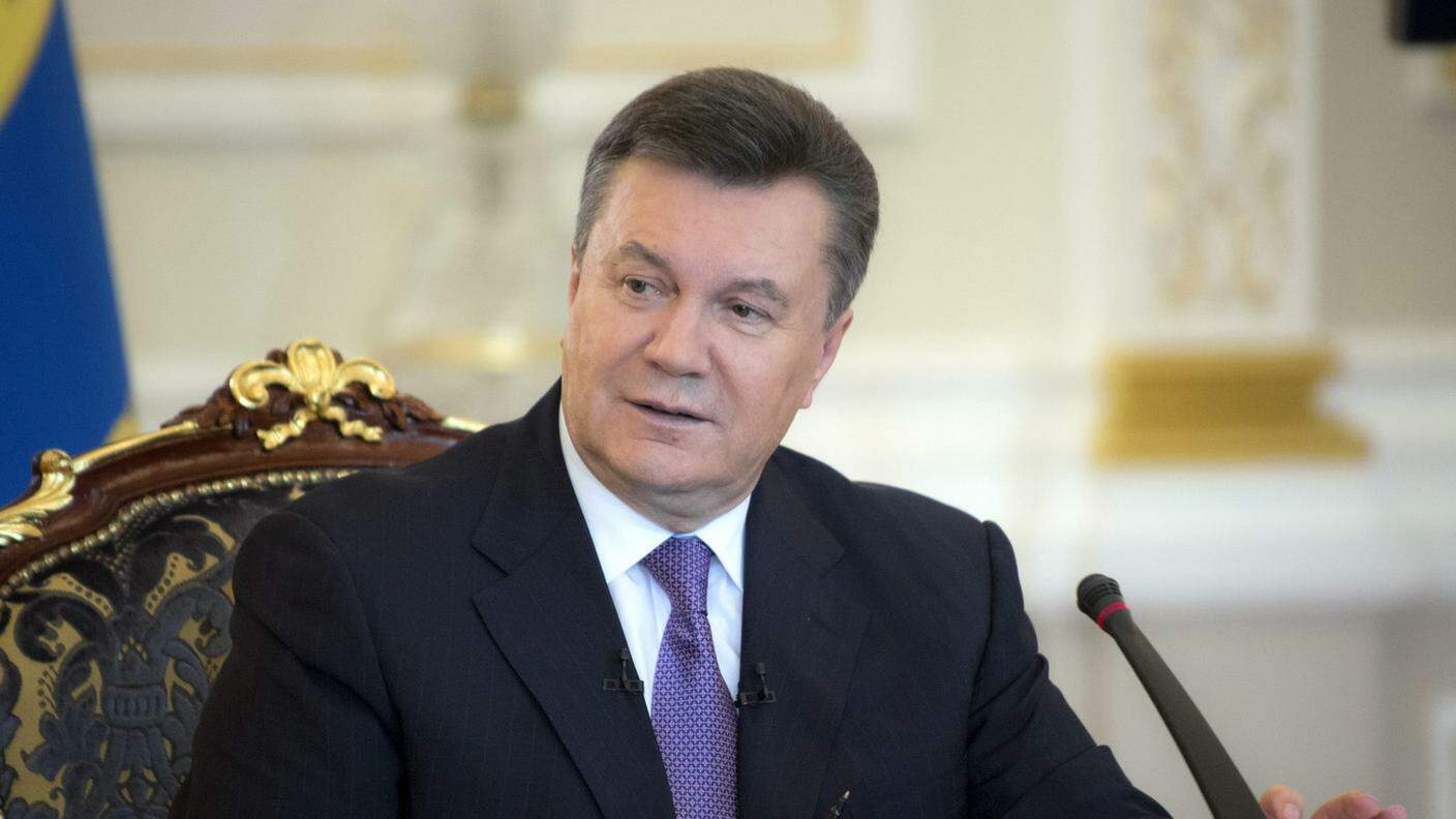 L'ex presidente ucraino Viktor Yanukovich